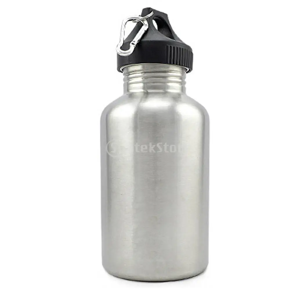 

2000ml 304 Stainless Steel Wide Mouth Cycling Sports Drinking Water Bottle Free Shipping