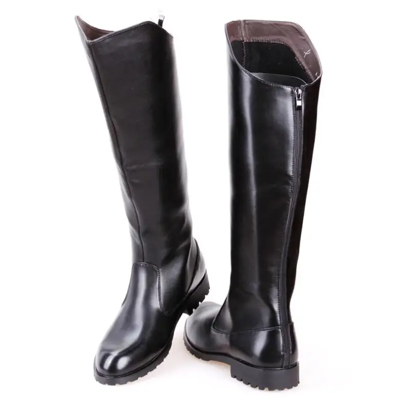 

Winter warming boots men's boots British fashion boots spring and autumn men's boots military parade boots 38-45