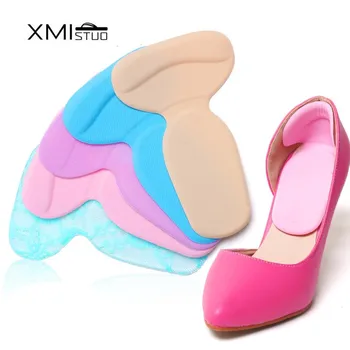 

XMISTUO comfortable health thicker cotton protection heel paste heel pad anti-wear feet high-heeled shoes pad accessories