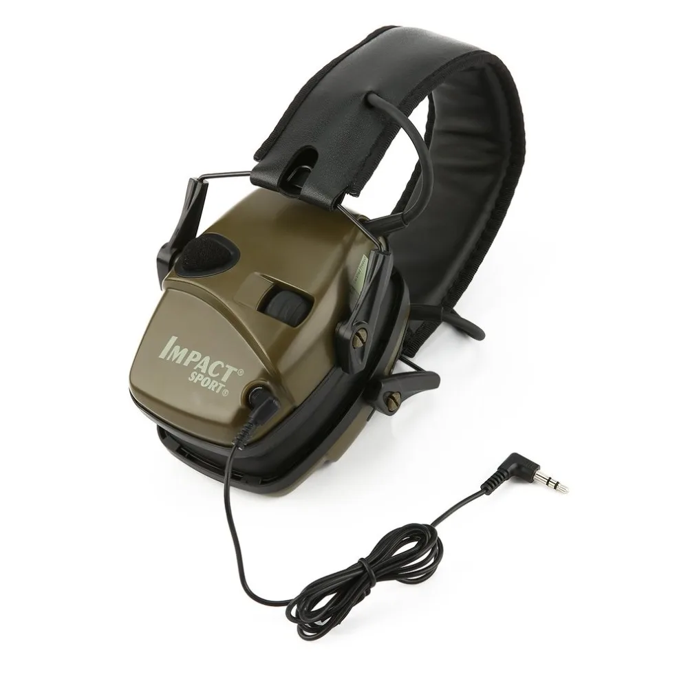 الإلكترونية اطلاق النار Earmuff الرياضة في الهواء الطلق مكافحة الضوضاء تأثير الصوت التضخيم التكتيكية السمع واقية سماعة طوي