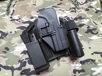 

pistolFree Shipping HK USP Compact Type Tactical pistol Right handed holster with Flashlight