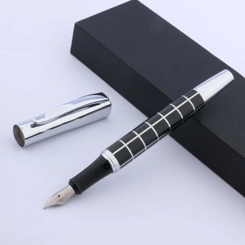 

051 Half Black Chessboard pen for School & Business Stationary