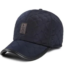 2016 new Warm Winter Baseball Cap Men Ear Protection Gorro hats brand Snapbak Solid Bone Baseball cap Men Winter Warm for Men 2016 new Warm Winter Baseball Cap Men Ear Protection Gorro hats brand Snapbak Solid Bone Baseball cap Men Winter Warm for Men