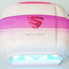 Новейшая лампа ccfl 36 Вт Светодиодный светильник для дизайна ногтей магазин-салон гель УФ лак для ногтей сушилка С опциональной Европейской/британской/американской вилкой