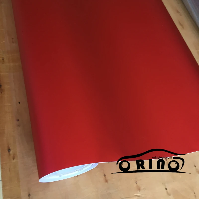 Red Metallic Matte Vinyl Wrap-5