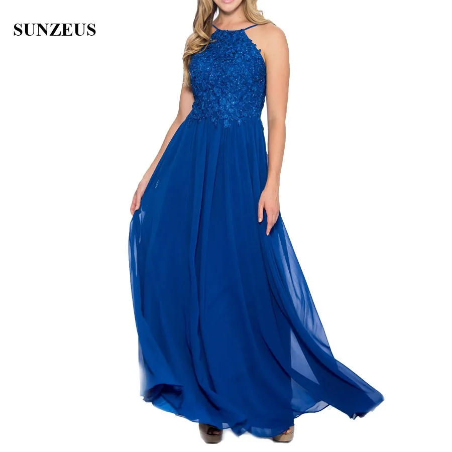 Royal Blue Bruid Moeder Jurken 2018 A-lijn Spaghettibandjes Corset Partij Jassen Lange Chiffon Bruiloft Gast Jurk CM0184 Royal Blue Bruid Moeder Jurken 2018 A-lijn Spaghettibandjes Corset Partij Jassen Lange Chiffon Bruiloft Gast Jurk CM0184
