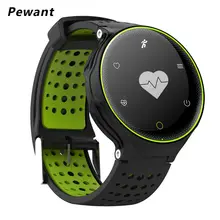 Pewant Водонепроницаемый Смарт часы с калорий крови Давление Кислорода Монитор Сердечного Ритма Смарт-браслет для IOS телефона Android