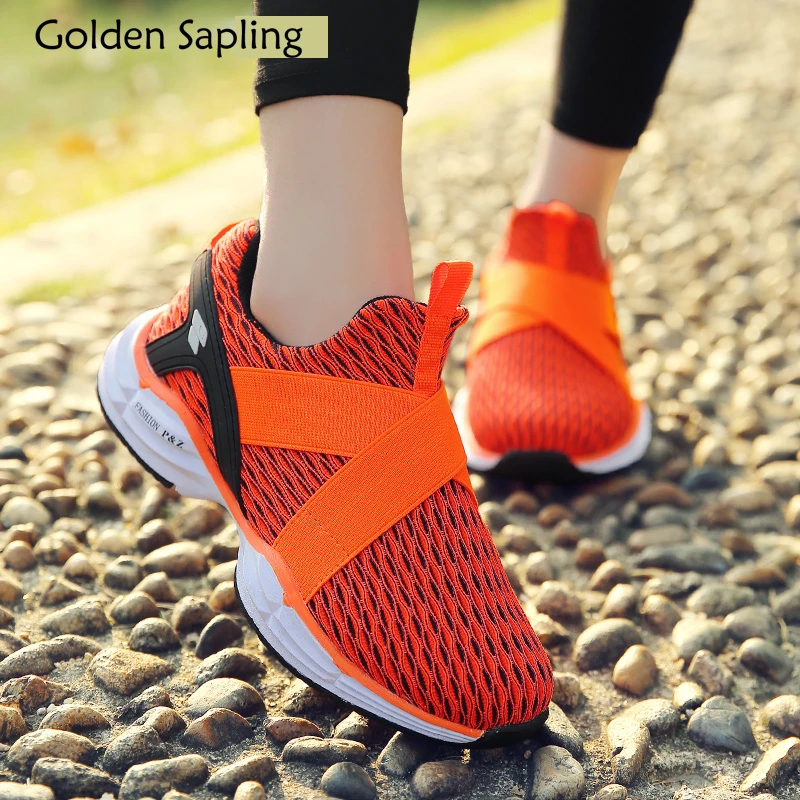 

Golden Sapling Women's Sport Shoes Woman Sneakers Summer Air Mesh Women Running Shoes Breathable Trainer GYM Top Ladies Sneakers