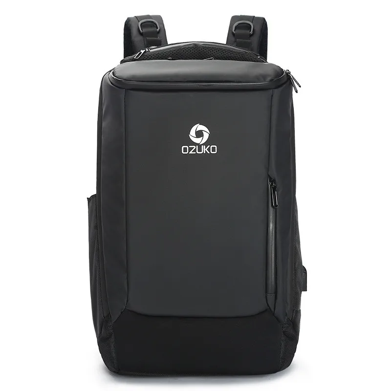 OZUKO 17 дюймов ноутбук мужской рюкзак большой емкости Водонепроницаемые рюкзаки для мужчин мужской USB бизнес рюкзак дорожная сумка Mochila