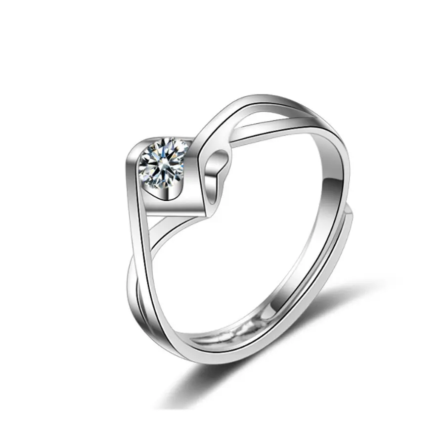 Fine Jewelry Wholesale Fashion 925 Sterling Silver Rings For Women