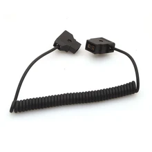 KSOL спиральный D-TAP 2Pin мужчин и женщин удлинитель для DSLR Rig аккумуляторная система Anton WY17