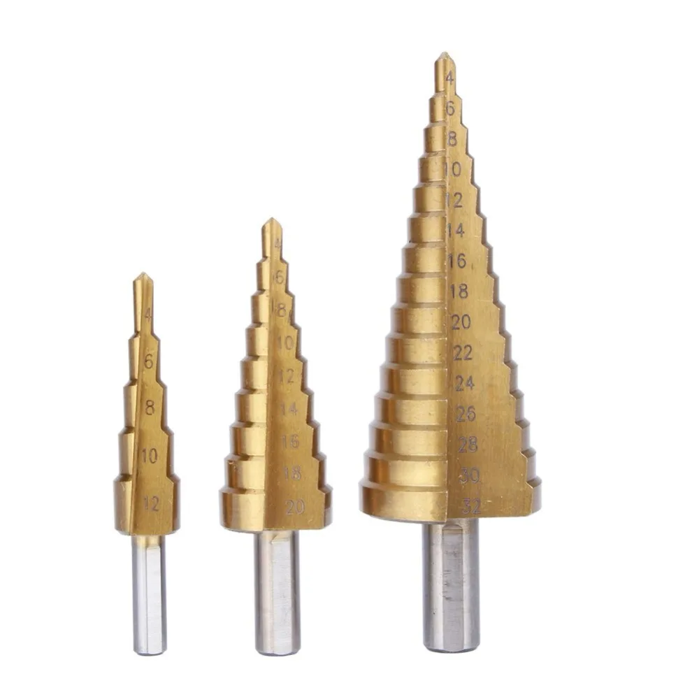 Steel Step Drill Bit 01
