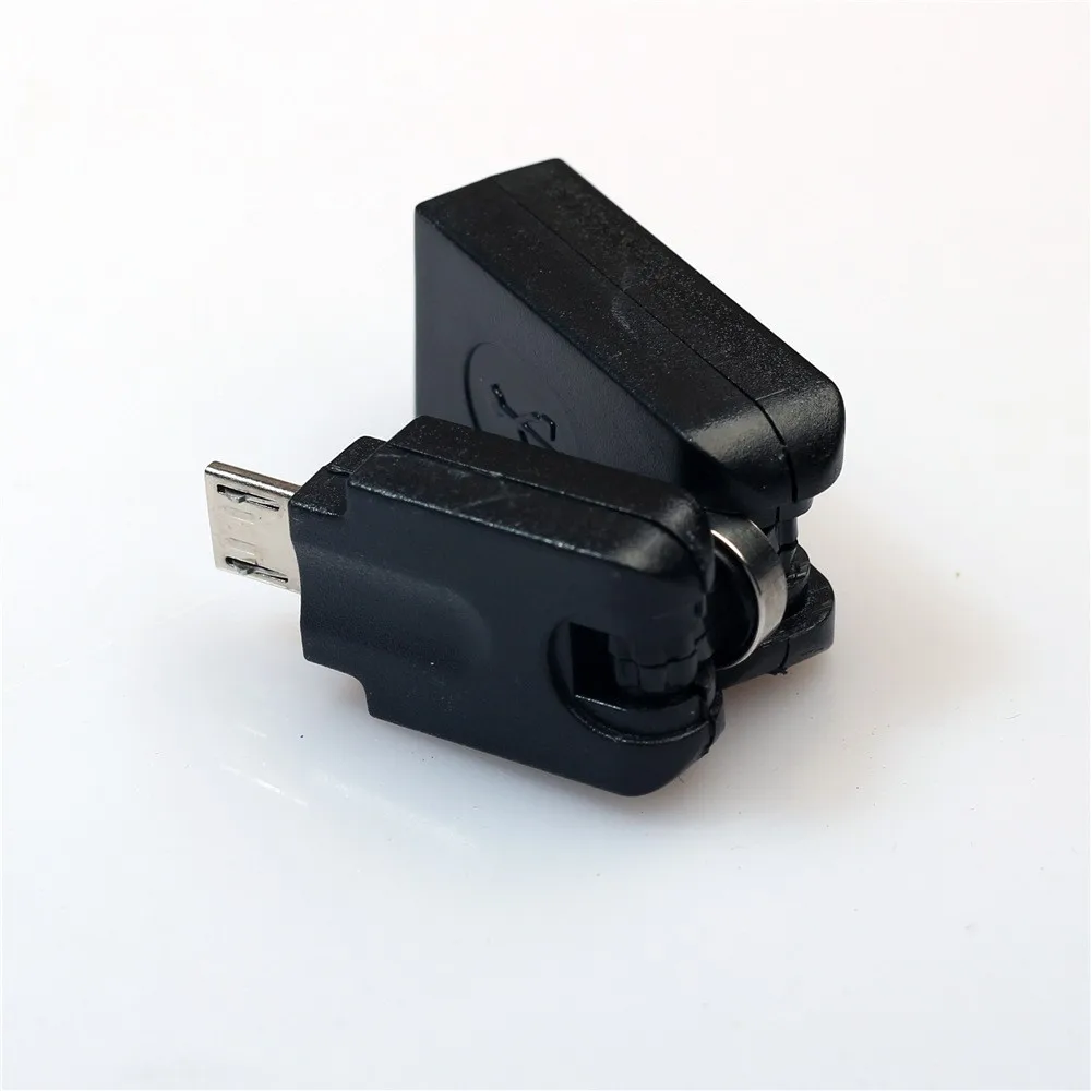 Гибкий Поворотный угол поворота на 360 градусов адаптер USB 2 0 A Мама микро/OTG