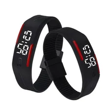 1PCS New Style LED Digital font b Watch b font Men font b Women b font