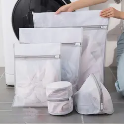 Стиральный мешок из сетчатой ткани для стиральной машины дорожная одежда сетка для хранения пакет на застежке для стирки бюстгальтера