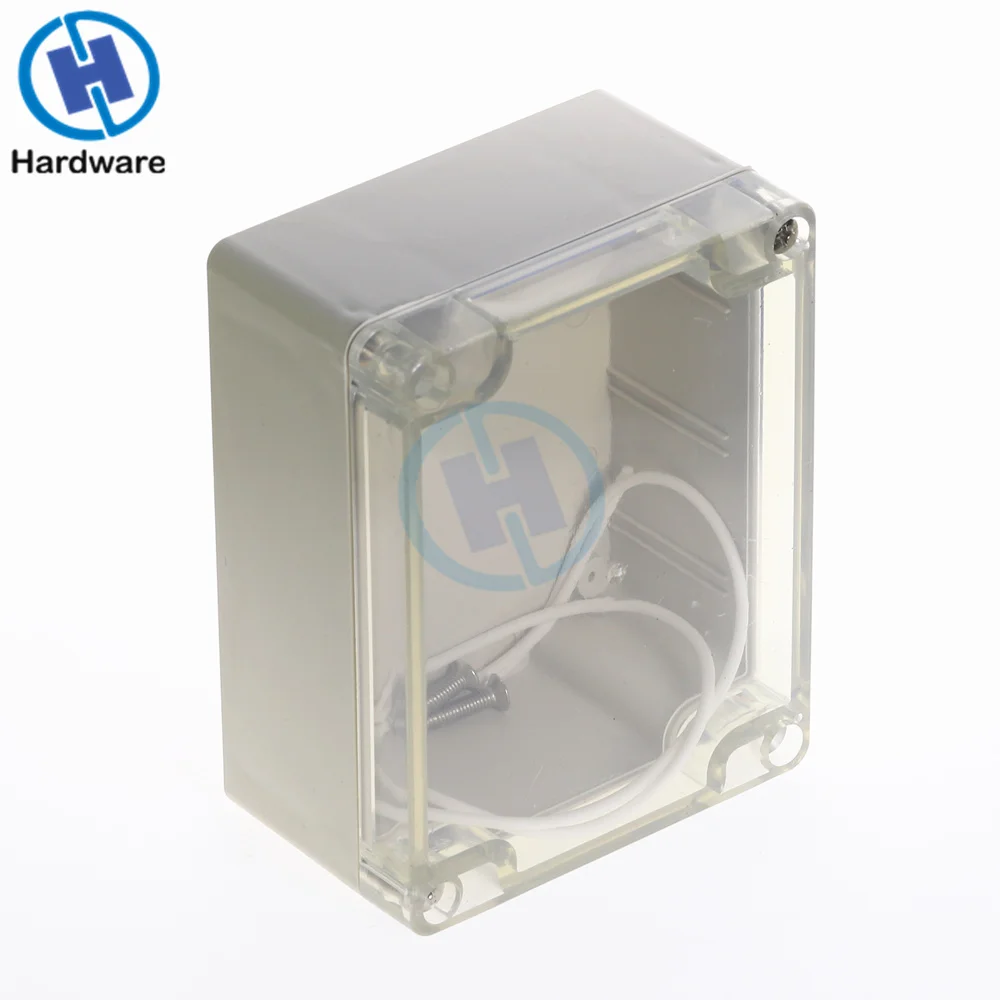 

1pc Waterproof Plastic Enclosure Case Clear Cover DIY Electronic Project Box 115mmx90mmx55mm