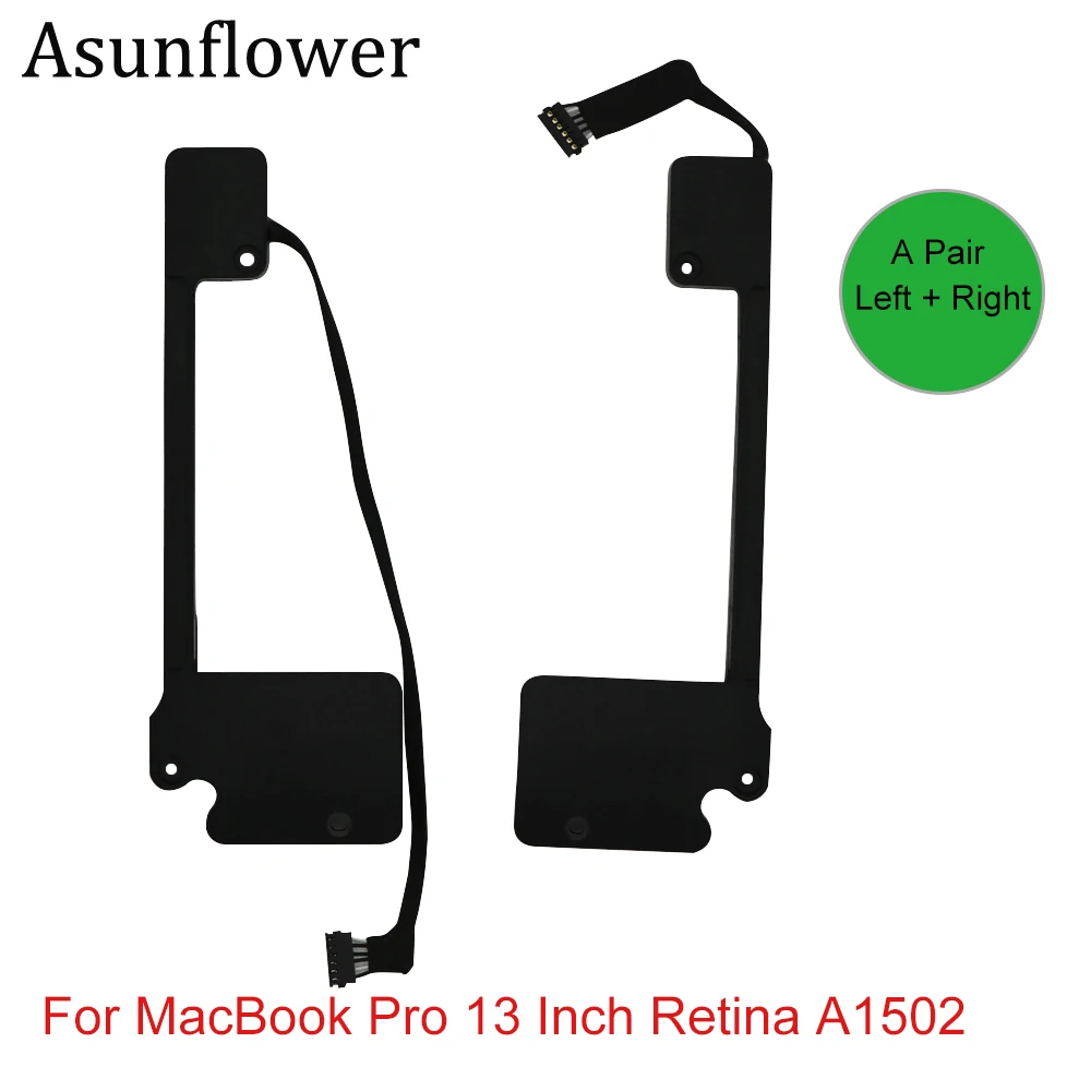 

Asunflower Left Right Speaker For Apple MacBook Pro 13 Inch Retina A1502 SSD 923-0557 923-00509 Internal Speakers 2013 2014 2015