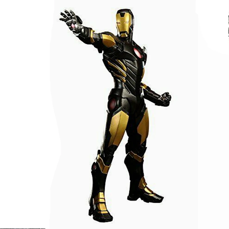 Marvel Artfx Kotobukiya Железный человек черная X Золотая фигурка игрушка Brinquedos Фигурки
