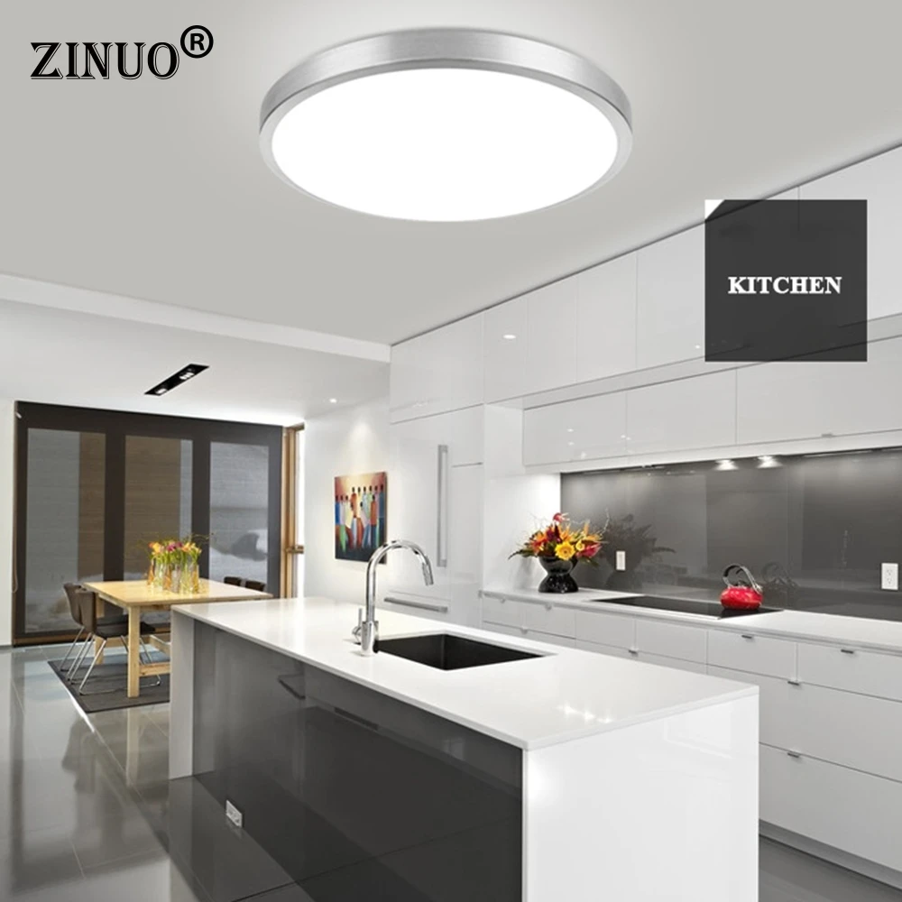 

ZINUO 220V led downlight smd5730 ceiling lamp 7W 15W fixture acrylic lampshade lumber for ceiling chandeliers for living room