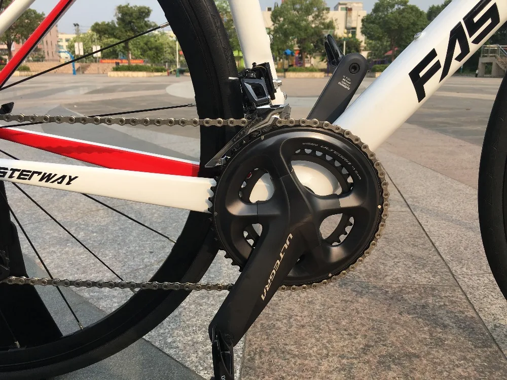 Cheap 700C carbon Road Complete Bike 22 Speed 105 5800 Groupset TAIWAN brand light blue sky FASTERWAY CLASSIC D brake 49/52/54/56/58 71 Cheap 700C carbon Road Complete Bike 22 Speed 105 5800 Groupset TAIWAN brand light blue sky FASTERWAY CLASSIC D brake 49/52/54/56/58 71