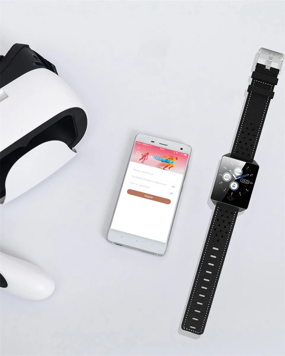 Ravi CK19 Смарт-часы классические кровяное давление монитор сердечного ритма Водонепроницаемый трекер активности Smartwatch подключение Android IOS Телефон