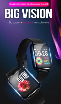 

Hiperdeal Smart Watch Smart Band Heart Rate Tracker Fitness Tracker Color Bracelet Wristband Waterproof for iOS Android C416