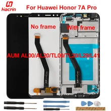 Для Huawei Honor 7A Pro ЖК-дисплей+ сенсорный экран с рамкой ЖК-экран для Huawei Honor 7A AUM AL00/AL20/TL00/TL20/L29/L41 5,7