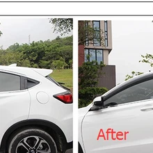 Для Honda VEZEL HR-V оконные козырьки навесы ветер дождь дефлектор козырек защита вентиляционное отверстие 4 шт./компл