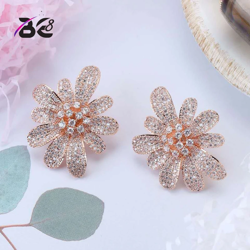 

Женские серьги-гвоздики с фианитом, E715