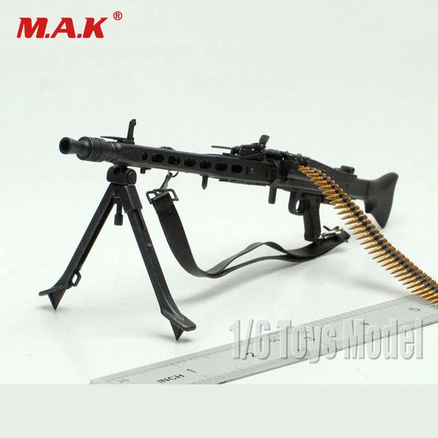 1 6 Scale Toy Gun Weapons Dragon Wwii German Mg42 Machine Gun Model
