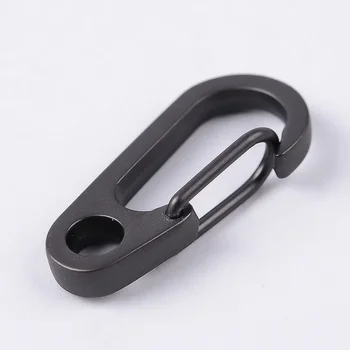 

EDC Key Chain Stainless Steel Reusable Anti-lost Keys Organization Tool For Backpack Water Bottle Camping Equipment