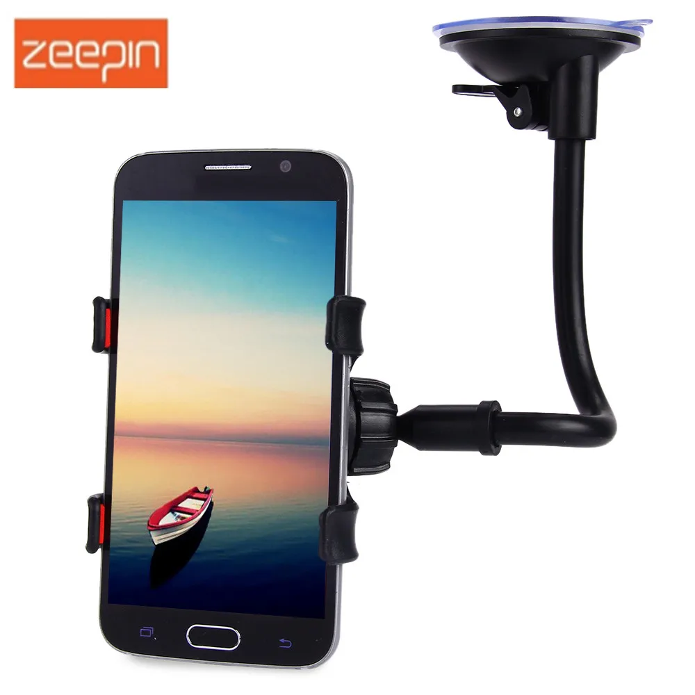 Universal 360 Degrees Rotation Long Arm Car Windshield Holder Organizer