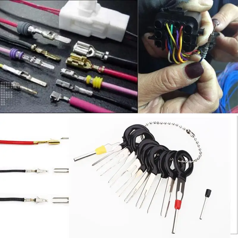 Vehemo Vehemo 11pcs Car Cable Line Terminal Removal Tools