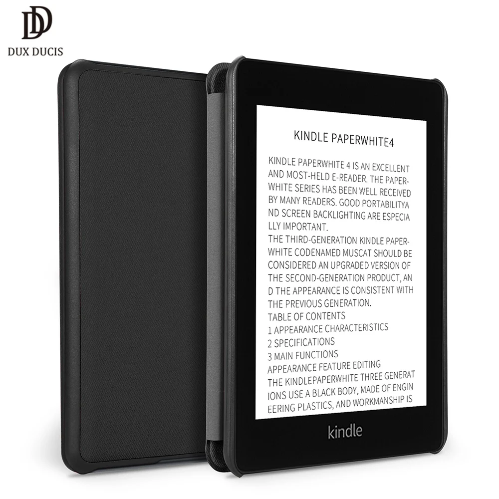 

DUX DUCIS Magnetic Smart Case for Amazon Kindle Paperwhite 2018 Released Protective Cover for Kindle Paperwhite 4 2018 6.0 Funda