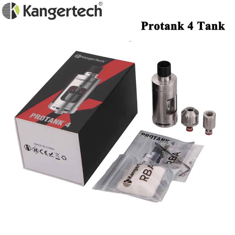 

Kanger Protank 4 Evolved 5ml Top and Side Filling Design Tank RBA with Dual Clapton Coil Electronic Cigarette Atomizer Vaporizer