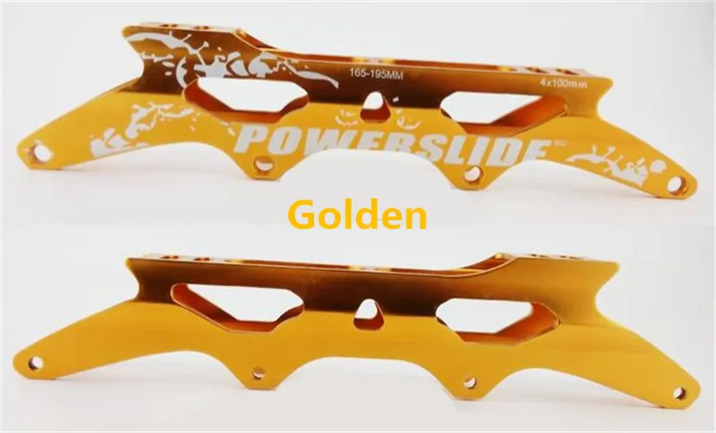 Роликовая рама PowerSlide PS S3 для коньков 4 шт. колеса 90 мм 100 110 базовая из алюминиевого