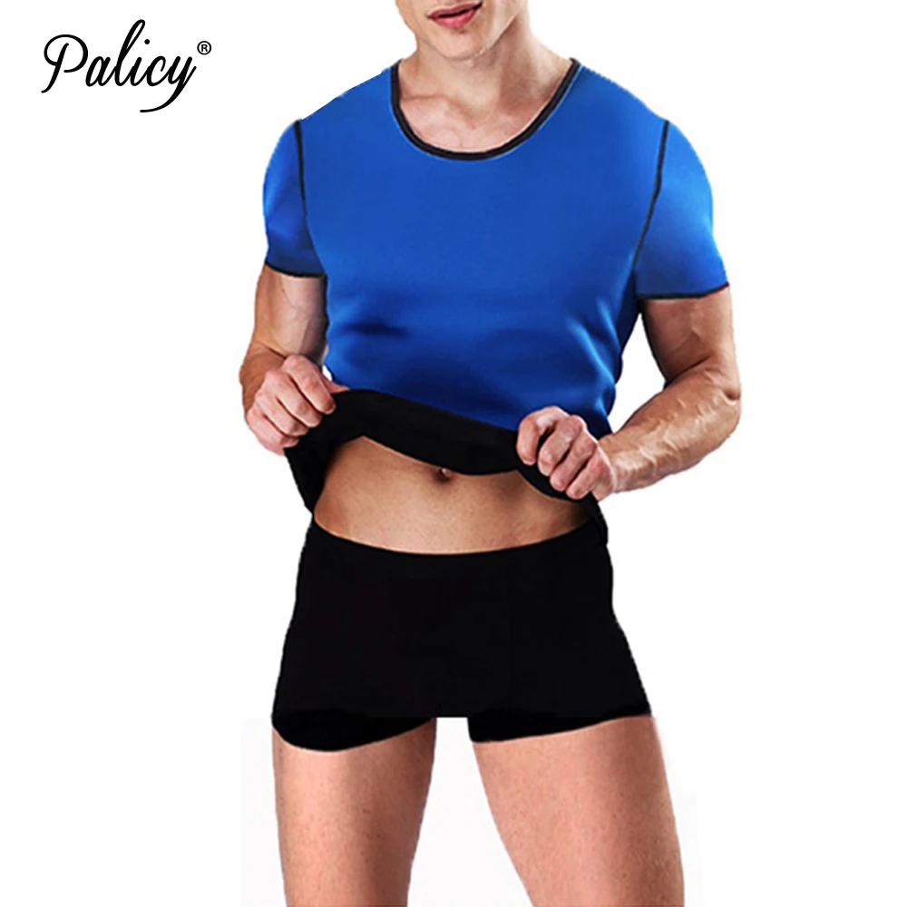 Palicy Weight Loss Men's Thermal Body Shaper Slimming Shirt Shapers