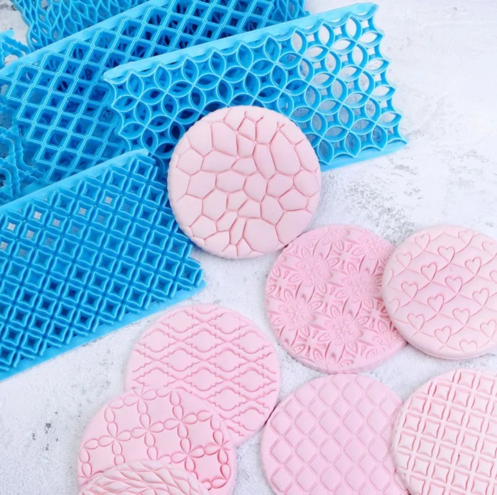 Buy Various Shape Fondant Cake Cookie Embosser Cutter