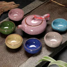 Китайский стиль кунг-фу чай керамический чайный набор чайника Набор чашек фарфоровая чашка 017