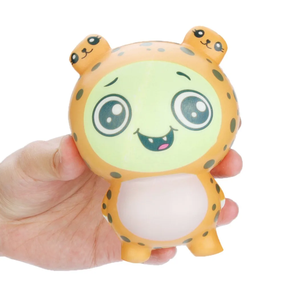 Squishies мягкими игрушки Kawaii очаровательны игрушечный Леопард замедлить рост крем Ароматические снятие стресса игрушечные лошадки подарки 4,9
