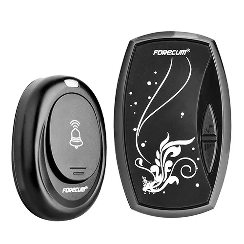 

Waterproof Door Bell with 36 Chimes EU Plug Single Receiver Plug-in Type Wireless Doorbell Cordless Smart Door Bells Doorbells