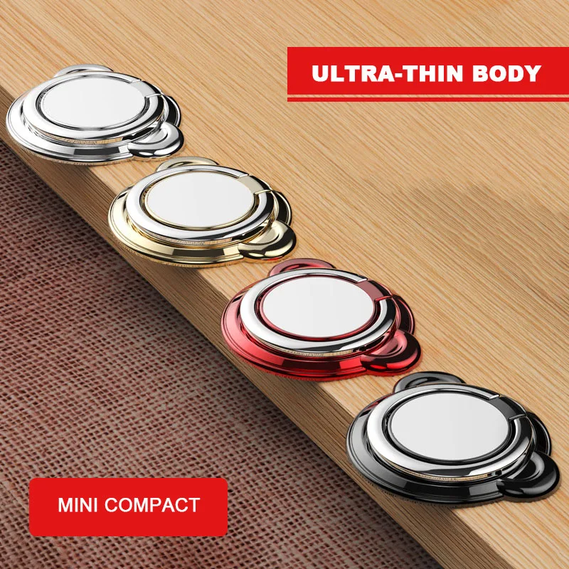 

IMIDO Magnetic Ring Phone Holder Universal Metal Monkey Design Finger Ring Mobile Phone Ring Holder Mobile Stand for iphone