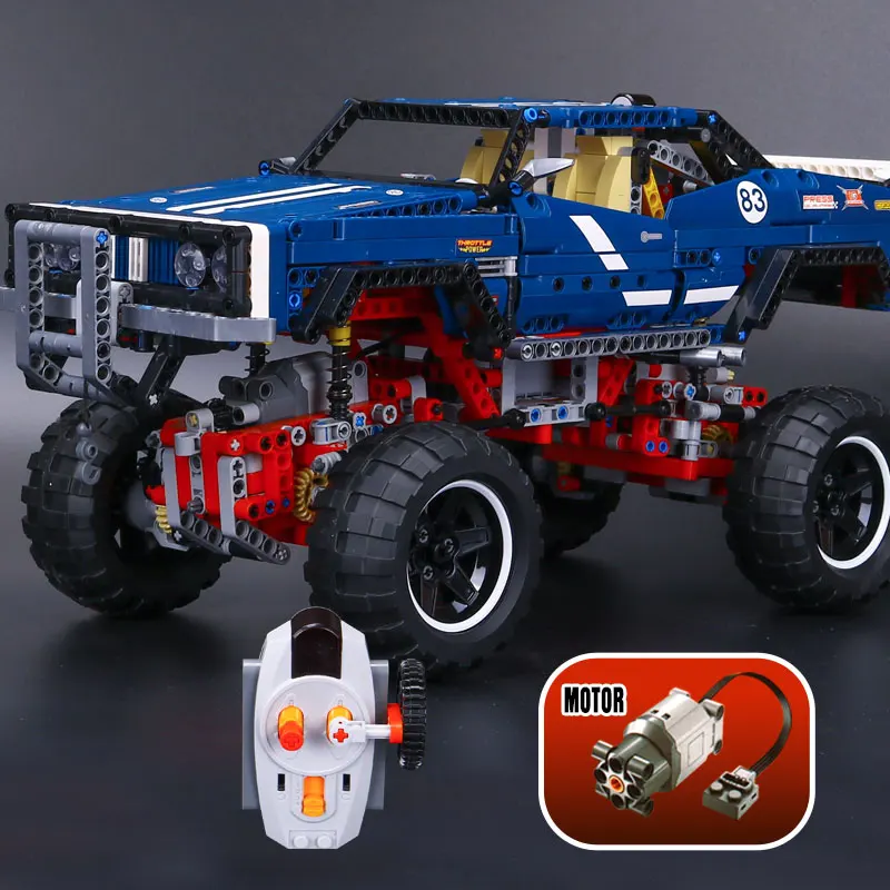 

Lepin 20011 Technic Remote Control Electric Off-Road Vehicles Educational Building Block Compatible With Lego 41999 1605 Pcs