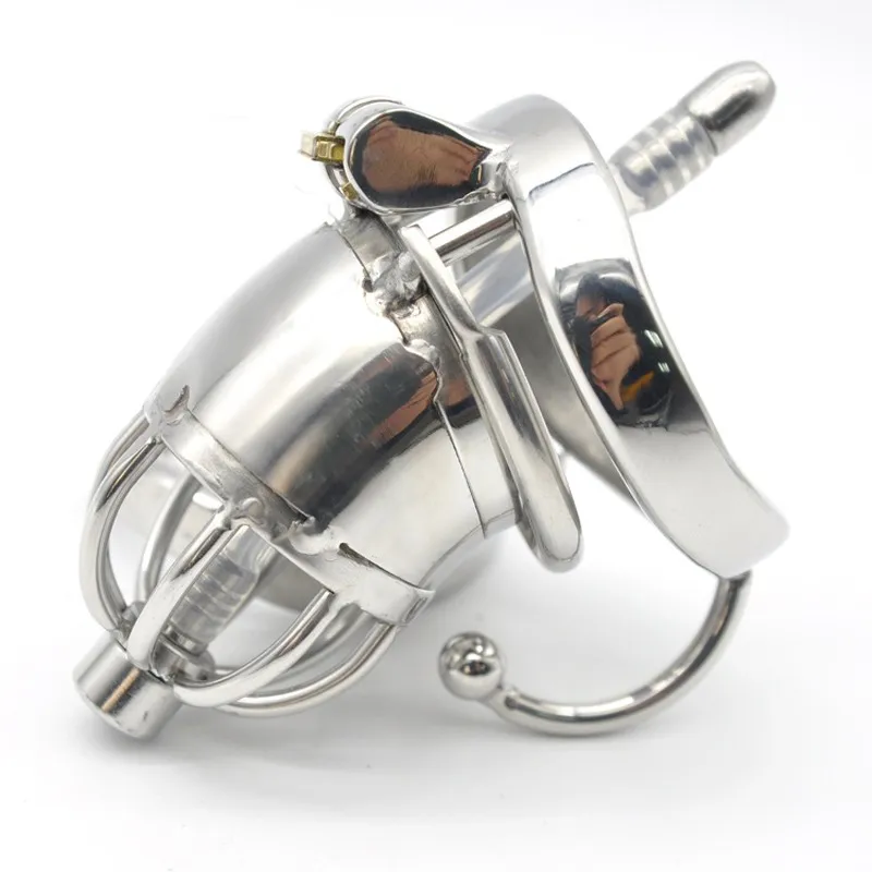 cbt toy cb600s male chastity cage stainless steel cock cages chastity devices with soft catheter penis lock bondage sex products 4 cbt toy cb600s male chastity cage stainless steel cock cages chastity devices with soft catheter penis lock bondage sex products 4