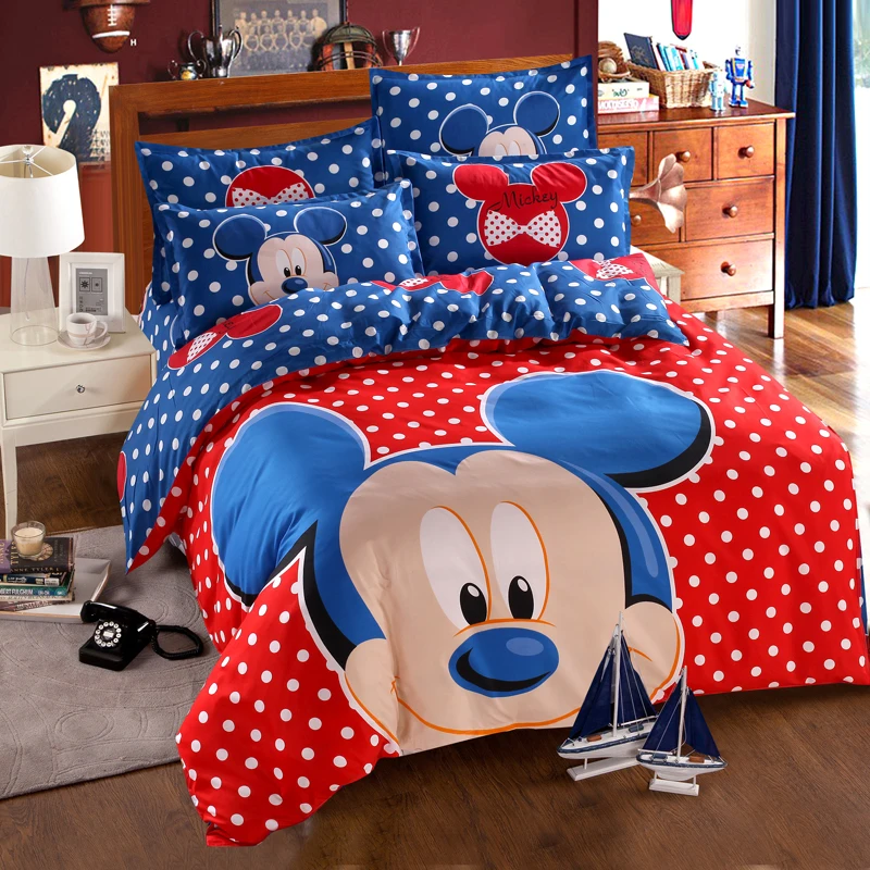 mickey mouse duvet cover set