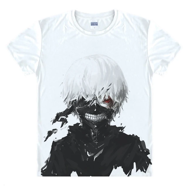 camisetas new japan anime tokyo ghoul kaneki ken ajustável zipper