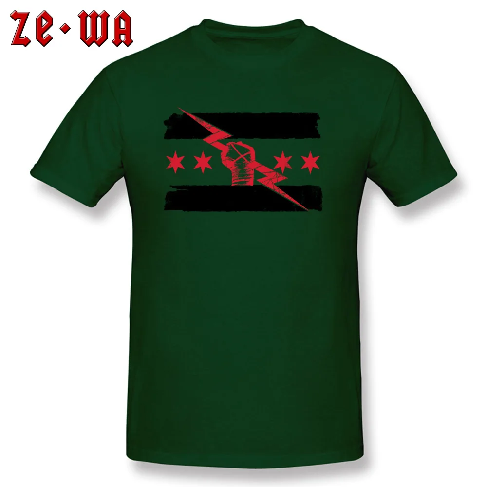 CM_Punk_Logo2 Company Normal Tees Round Collar Labor Day Pure Cotton Short Sleeve T Shirt for Male Print Tops Tees CM_Punk_Logo2 dark