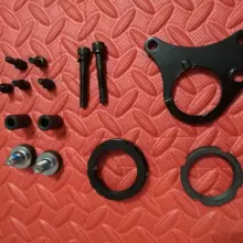 Сборные компоненты, треугольная Монтажная пластина, рукоятка, болты, внутреннее кольцо замка, наружное кольцо замка для Bafang 8fun, комплекты двигателя Mid