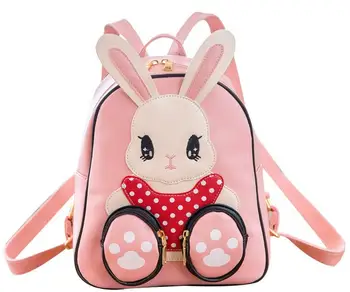 

Joyloading Cartoon 3D Fashion Rabbit Design Kids Backpack Students Preppy Schoolbag Children Pack