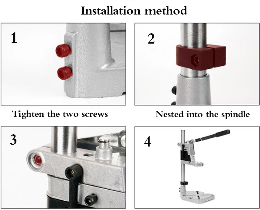 Аксессуары для электроинструментов, скамейка, сверлильный пресс, подставка, зажим, базовая рама для электрических сверл, инструмент DIY, пресс, ручная дрель, держатель